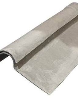 Plain 1100 mm Fibre Cement Ridge Cap - Internal Fit supplied by Fibre Cement Wholesaler SA
